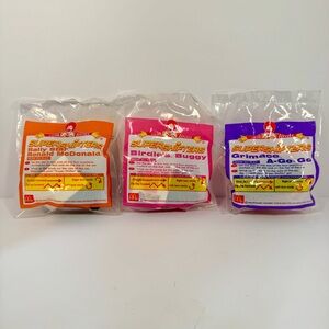 90s McDonalds Supershifters Cars Happy Meal Toys Lot | 1996 Japanese Market NIB